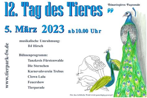 tag des tieres 2023